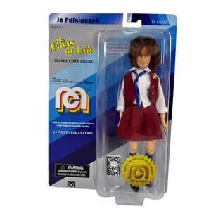 5 for $25| Mego The Facts Of Life Jo Polniaczek 8"‎ Figure Limited Edition New